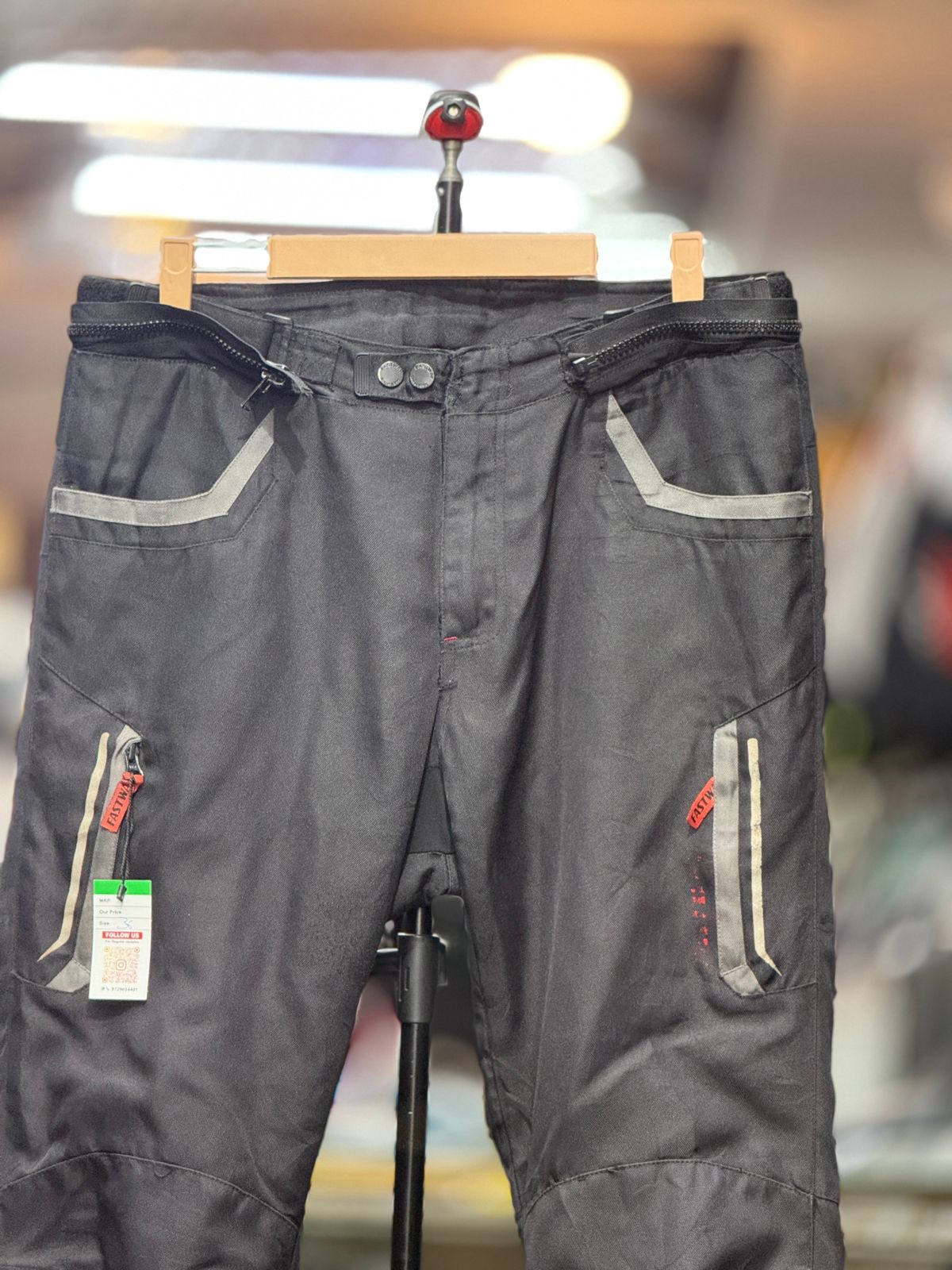 FASTWAY TOURING RIDING PANT WITH LEVEL 2 PROTECTION LEVEL 2 SIZE 36 WAIST - Image 2