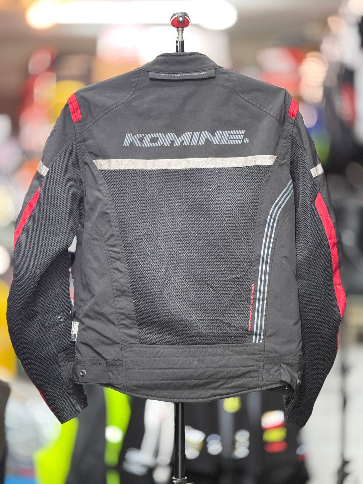 KOMINE MESH RIDING JACKET WITH LEVEL 2 PROTECTION LEVEL 2 SIZE M CHEST 38- 40 - Image 3