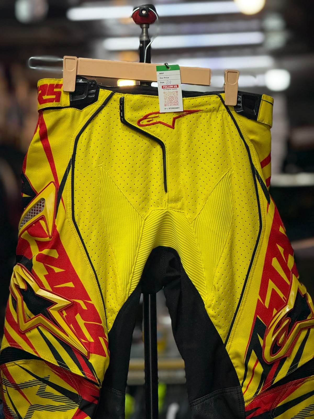 ALPINESTAR MX PANT SIZE 28 WAIST - Image 2