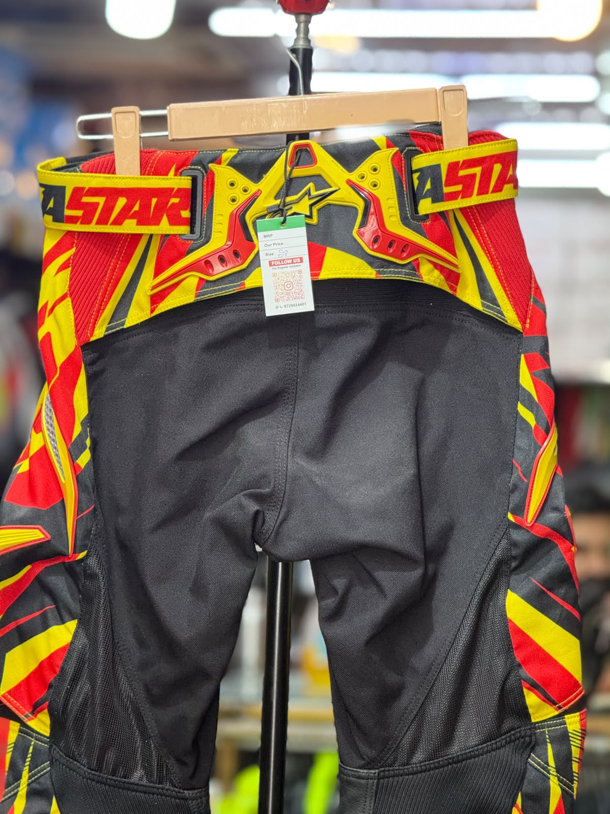 ALPINESTAR MX PANT SIZE 28 WAIST - Image 5