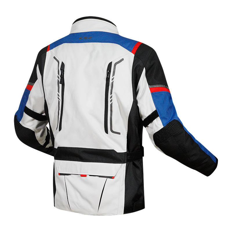 NARVIK JACKET - BLUE BLACK GREY RED - Image 2