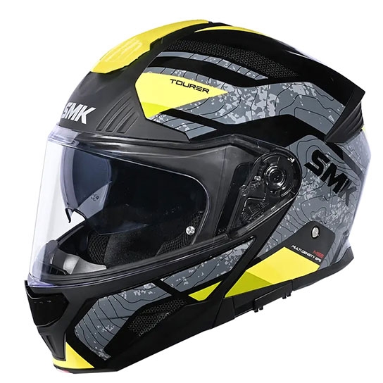 SMK Gullwing Navigator Modular Gloss Helmet