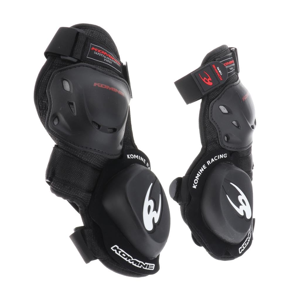 Enakshi Motorbike Protective Gears kneepads Knee Pads Slider Protector Cover, Black - Image 4