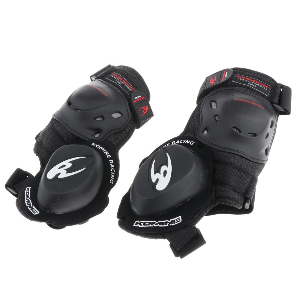 Enakshi Motorbike Protective Gears kneepads Knee Pads Slider Protector Cover, Black - Image 3