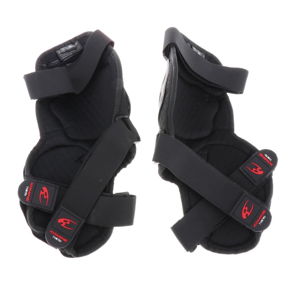 Enakshi Motorbike Protective Gears kneepads Knee Pads Slider Protector Cover, Black - Image 5