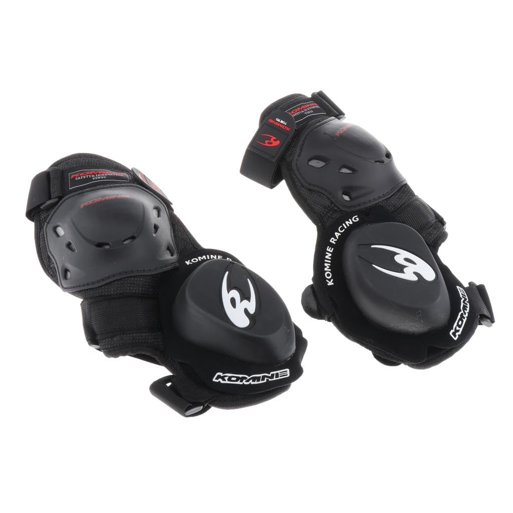 Enakshi Motorbike Protective Gears kneepads Knee Pads Slider Protector Cover, Black - Image 2