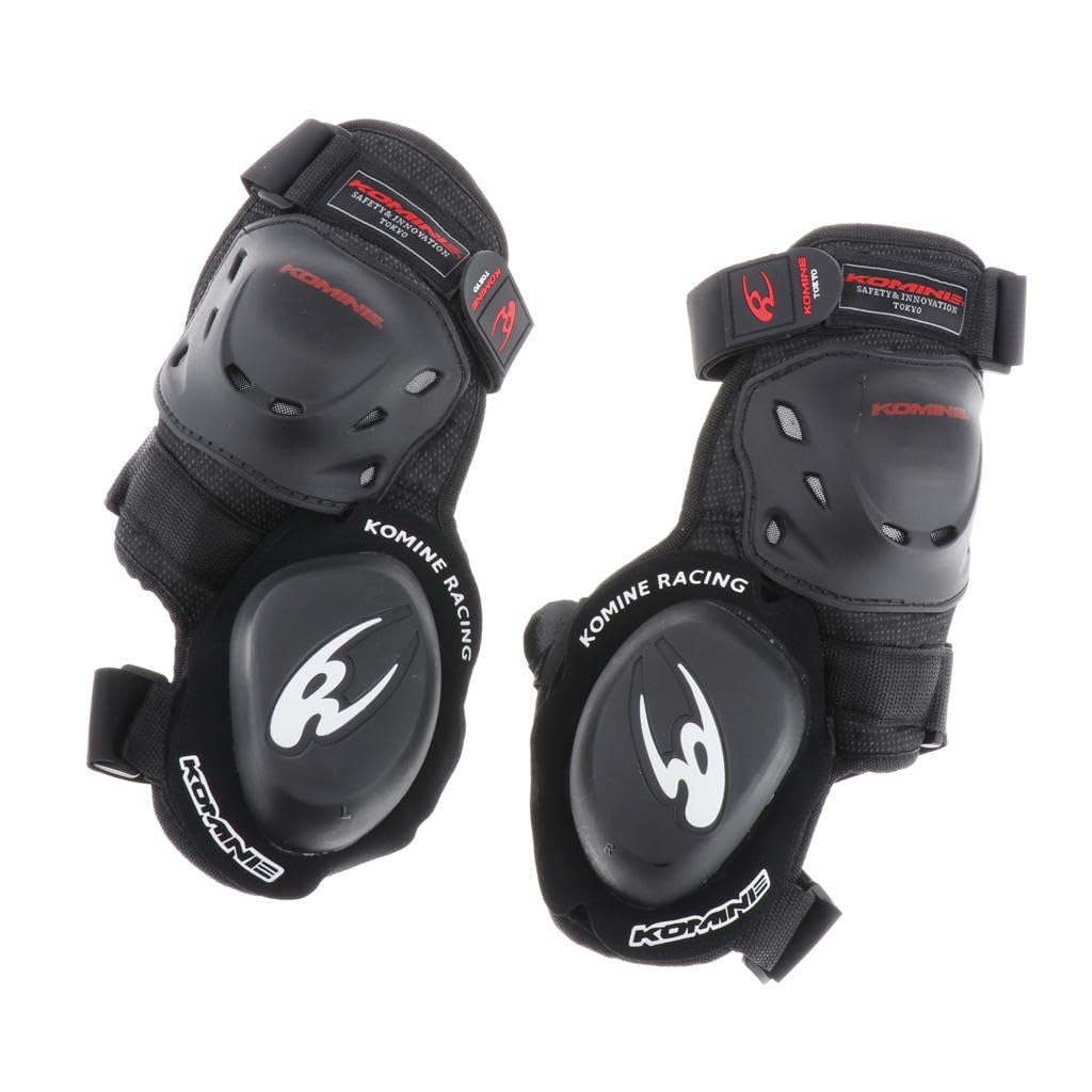 Enakshi Motorbike Protective Gears kneepads Knee Pads Slider Protector Cover, Black