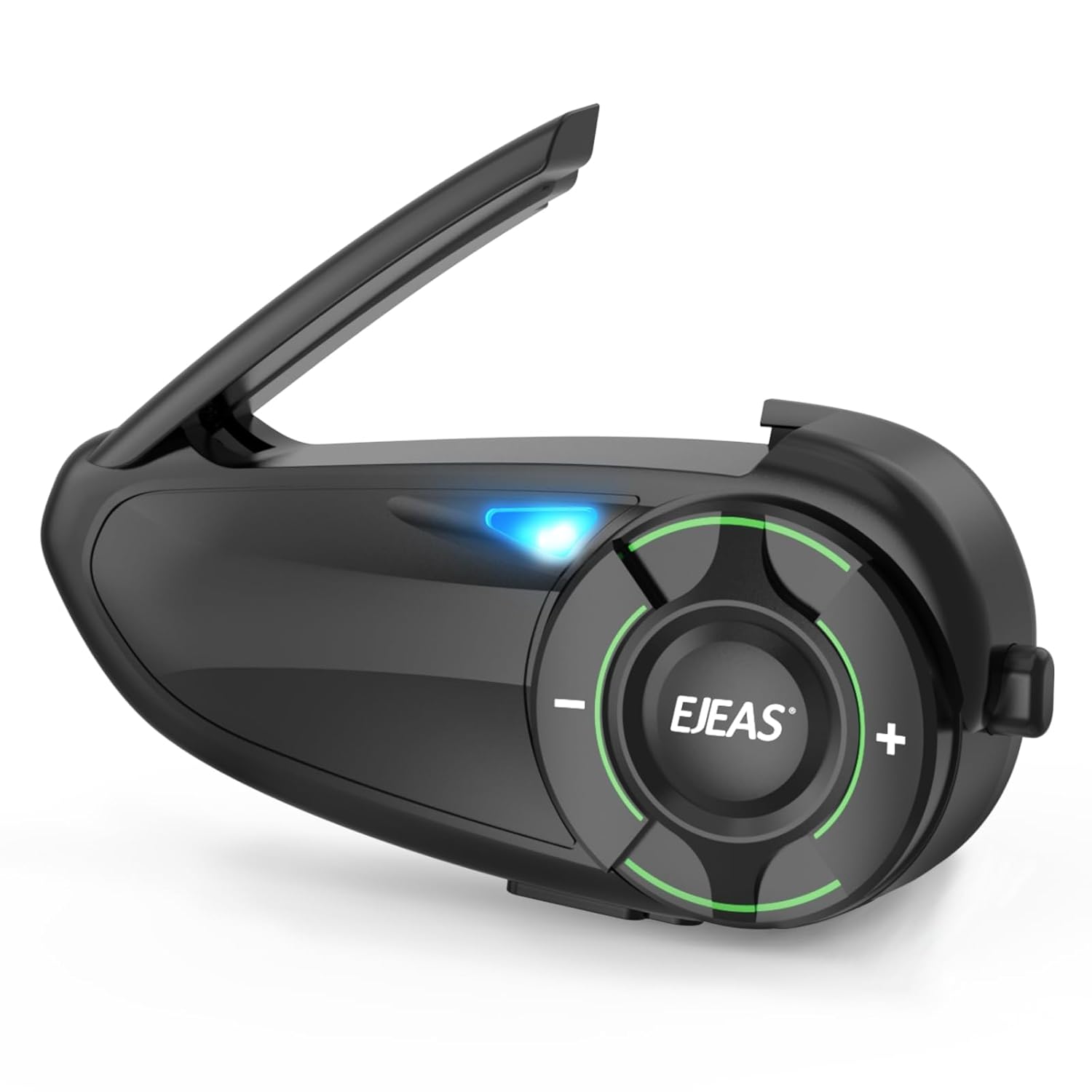 SolaMr Q8 Motorcycle Helmet Bluetooth Headset, 230hours Standby, 6 Riders Mesh Communication Systems with Audio Multitasking, Music Sharing, Noise Cancellation, FM Radio, Loud Interphone -2 Pack
