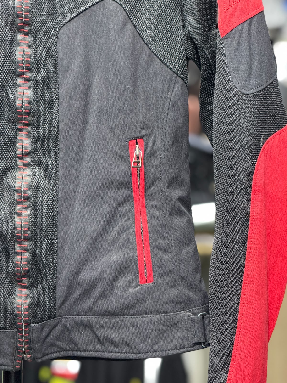 DAINESE MESH RIDING JACKET WITH LEVEL 2 PROTECTION SIZE S 38 CHEST - Image 3