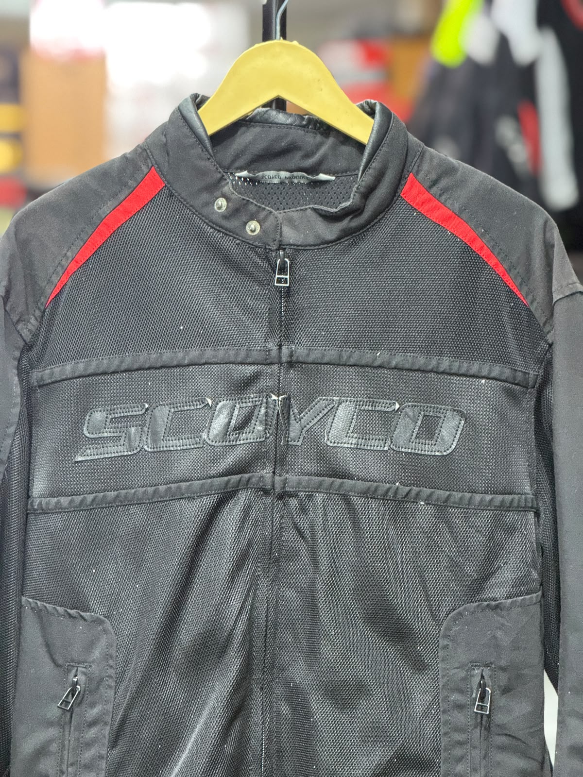 SCOYCO RIDING JACKET WITH LEVEL 2 PROTECTION SIZE M 40 CHEST - Image 2