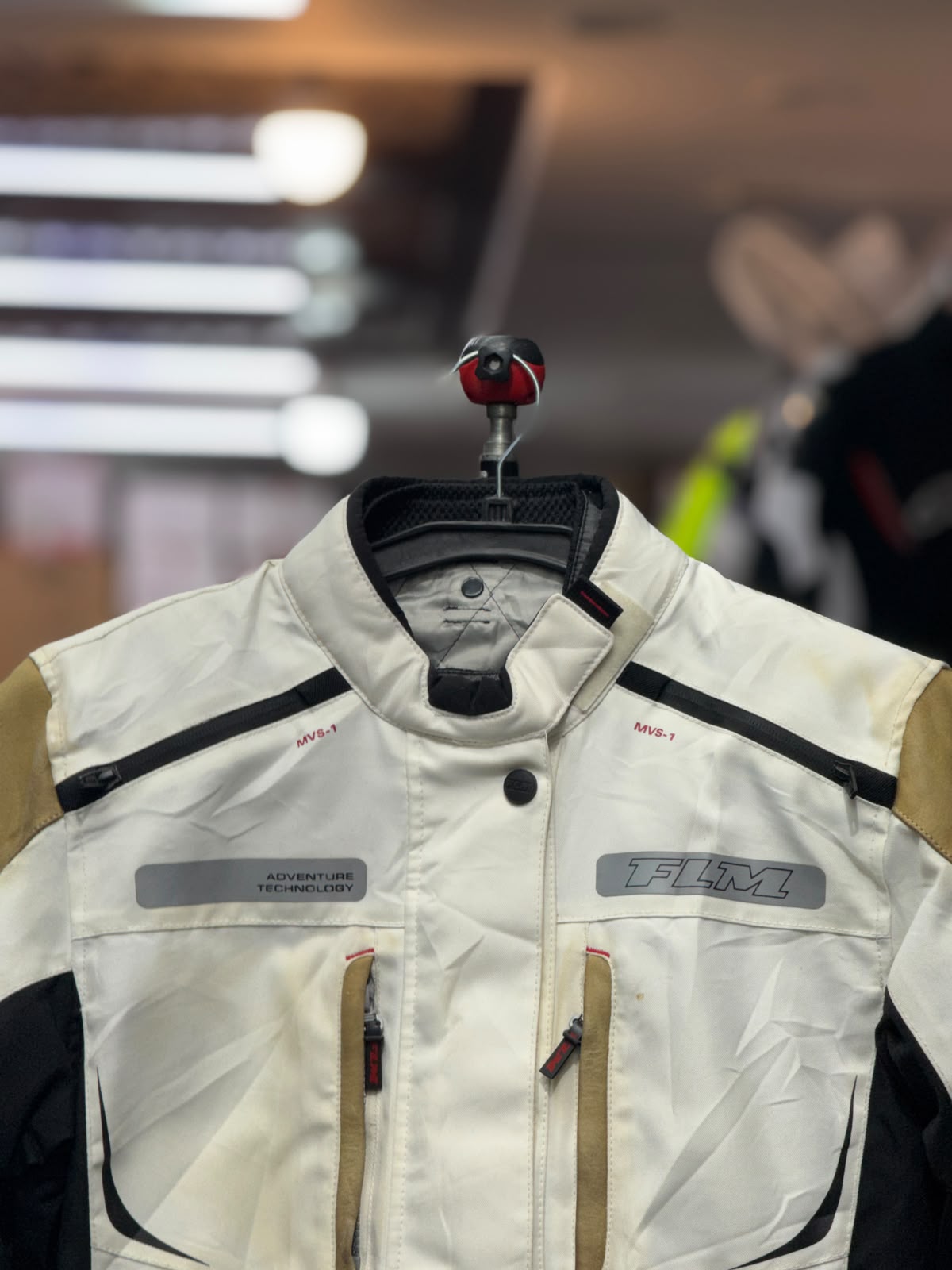 FLM RIDING JACKET WITH LEVEL 2 PROTECTION SIZE M 40 CHEST - Image 4