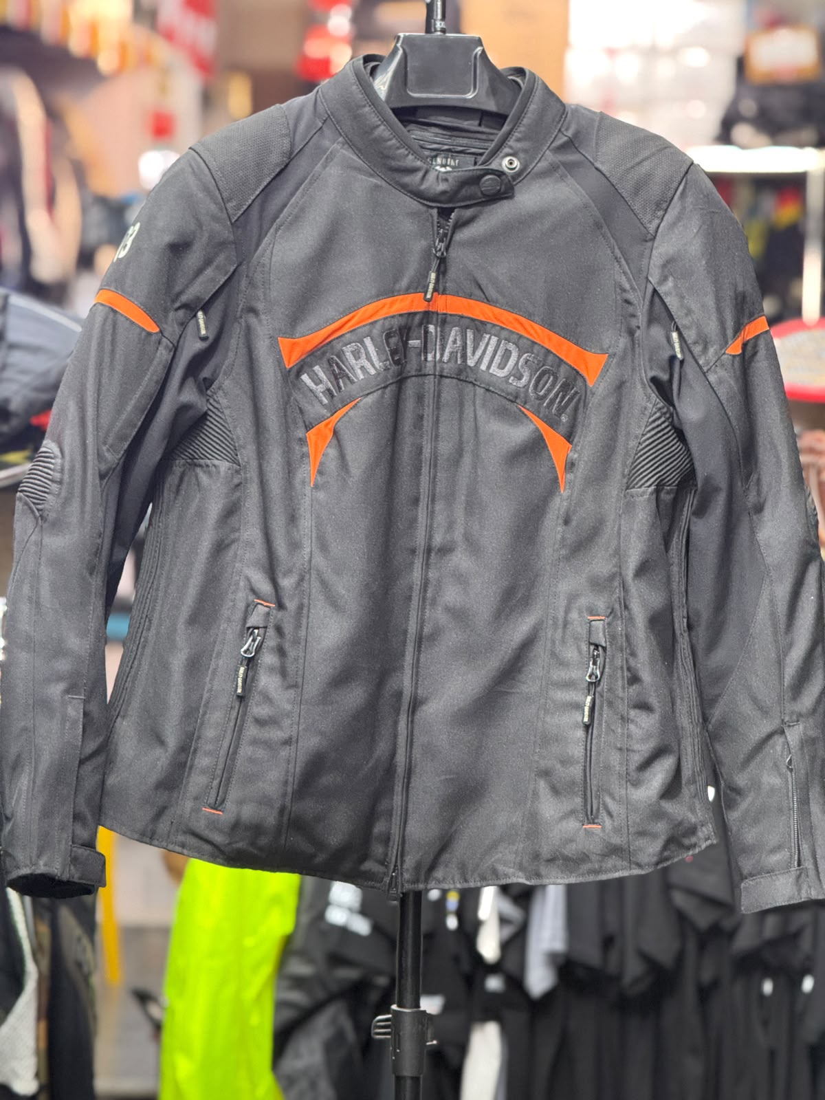 HARLEY DAVIDSON RIDING JACKET WITH LEVEL 2 PROTECTION SIZE XL 44 CHEST