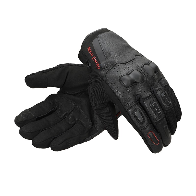 Royal Enfield PHOENIX GLOVES | Leather & Microsuede Hybrid