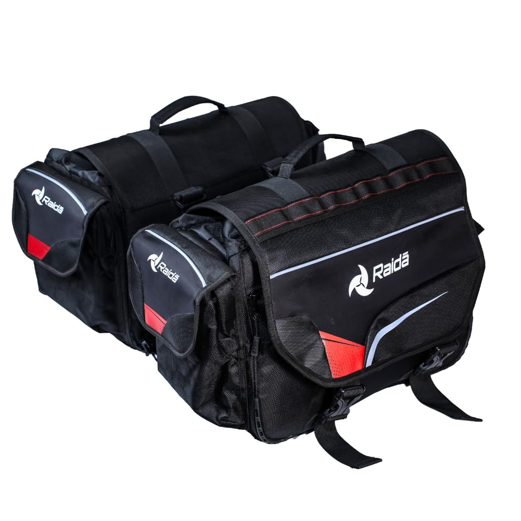 Raida Compass S60 Motorcycle Saddle Bags | 60L Touring Saddle Bag Set