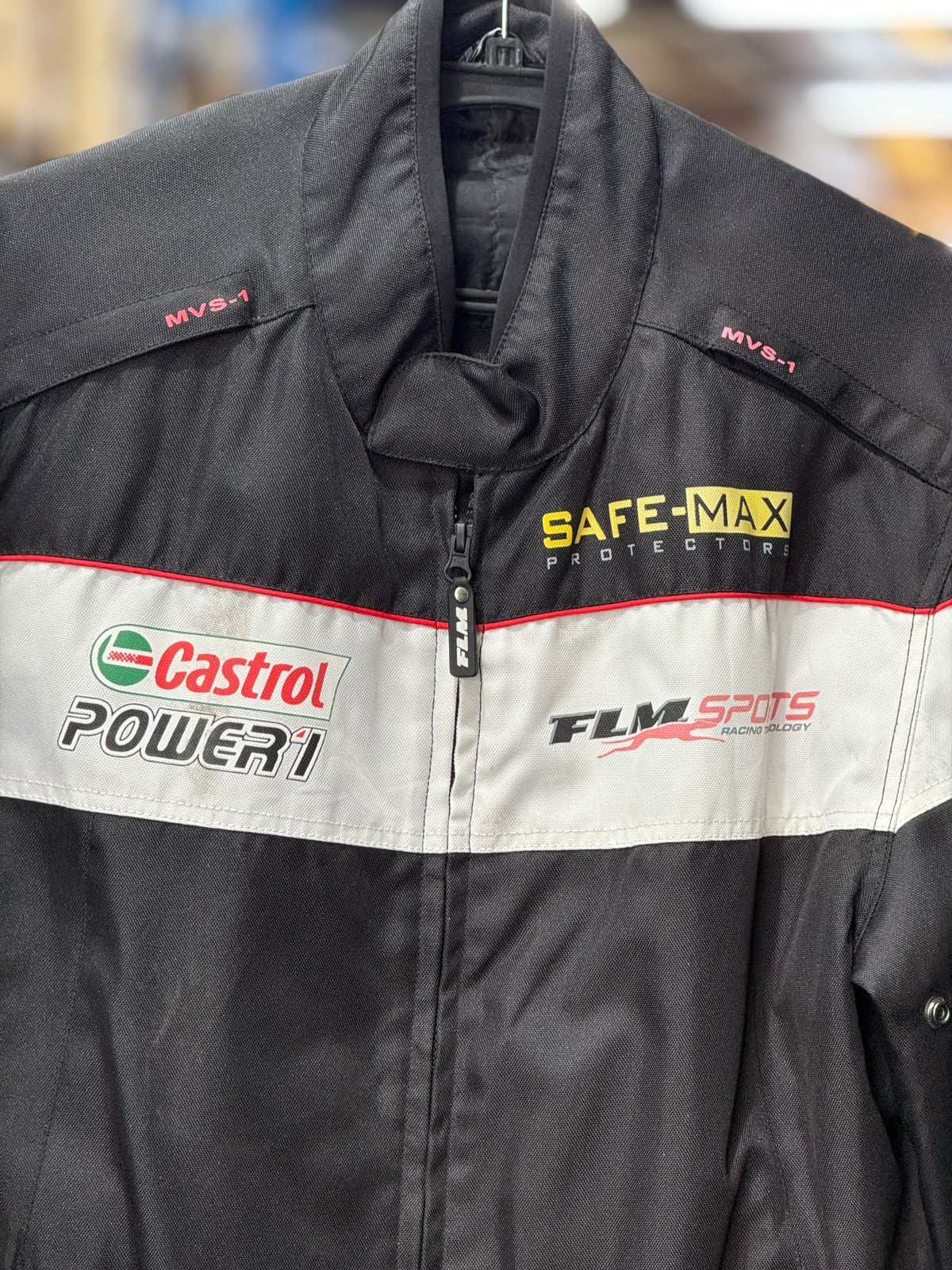 FLM SPORTS RIDING JACKET WITH LEVEL 2 PROTECTION SIZE L (42 Chest) - Image 3