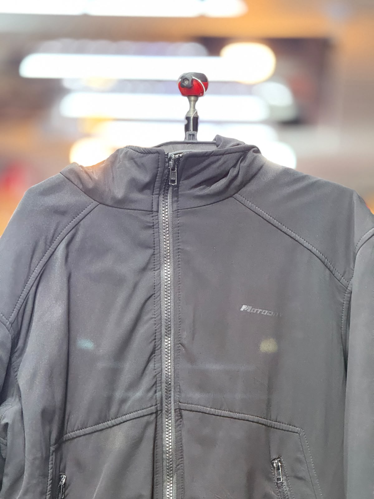 MOTODRY RIDING HOODIE JACKET WITH LEVEL 2 PROTECTION SIZE XL (44 Chest) - Image 3