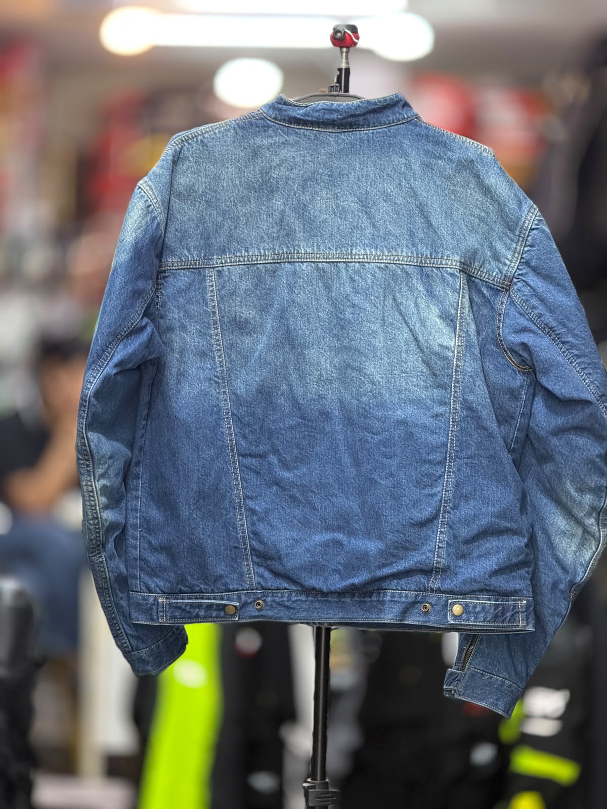 DENIM RIDING JACKET WITH LEVEL 2 PROTECTION SIZE XL (44 Chest - Image 4
