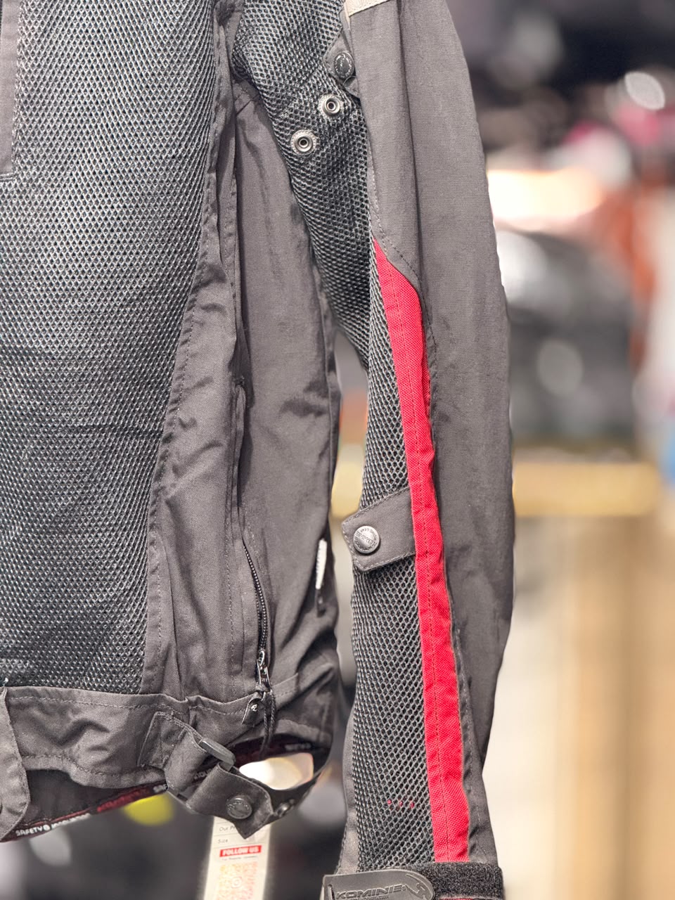 KOMINE MESH RIDING JACKET WITH LEVEL 2 PROTECTION SIZE 2XL 46 CHEST - Image 5