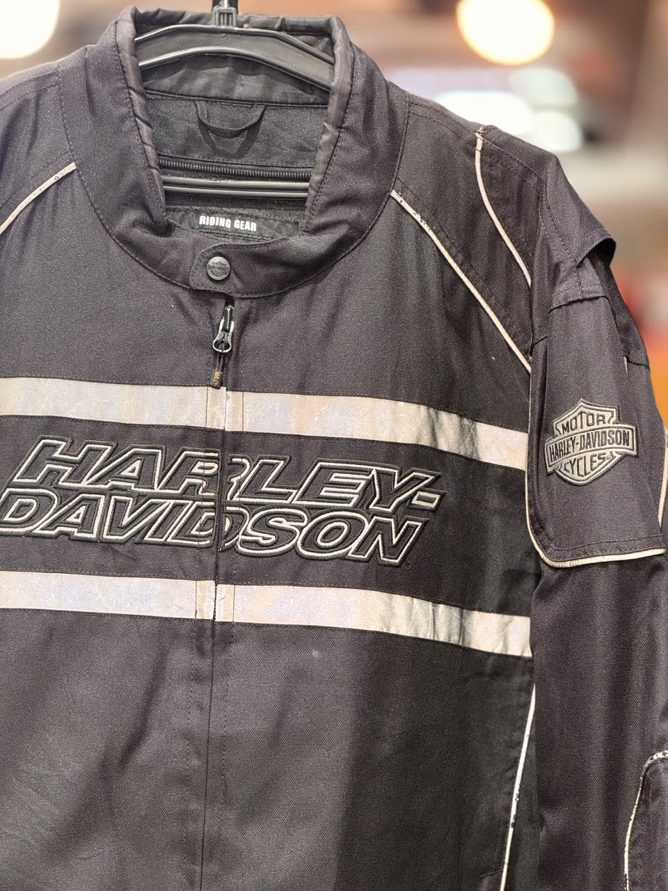 HARLEY DAVIDSON RIDING JACKET WITH LEVEL 2 PROTECTION SIZE 2XL 46 CHEST - Image 3
