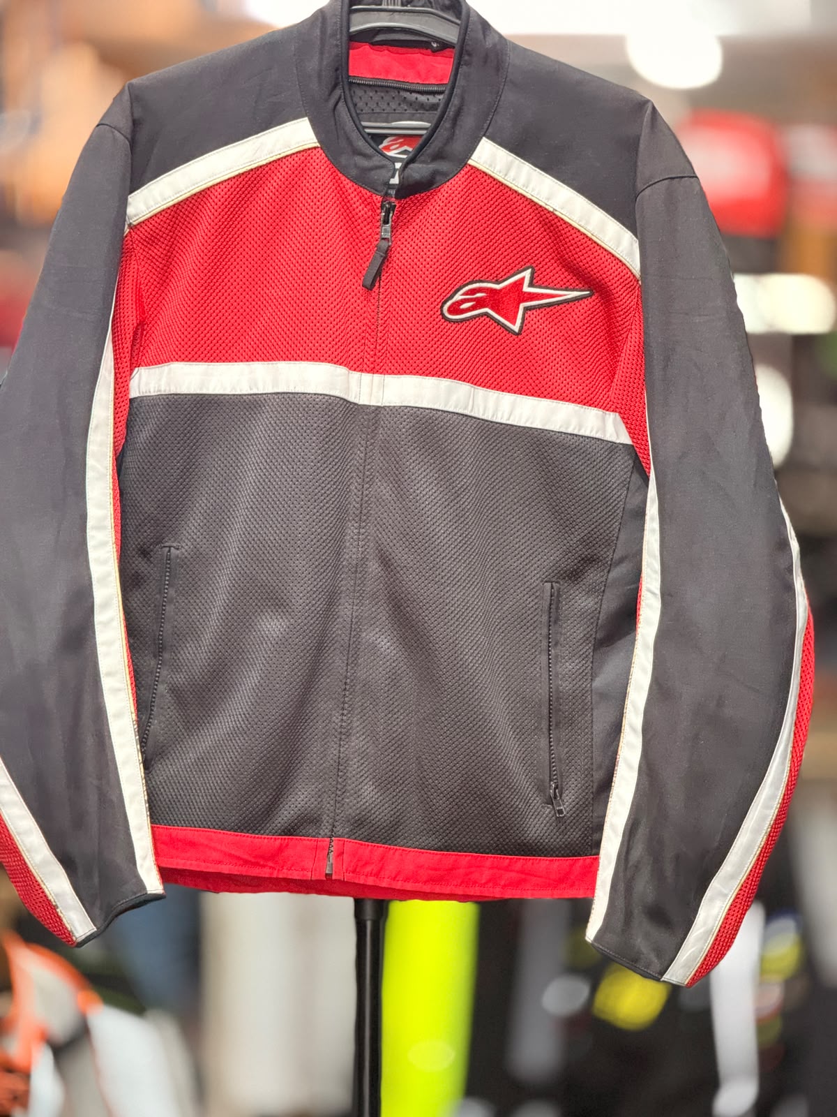 ALPINESTAR RIDING JACKET WITH LEVEL 2 PROTECTION SIZE 2XL 46 CHEST