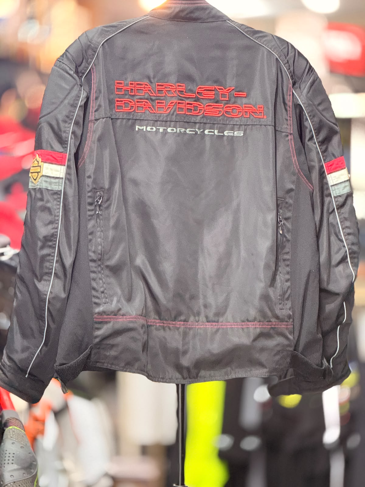 HARLEY DAVIDSON RIDING JACKET WITH LEVEL 2 PROTECTION SIZE 2XL 46 CHEST - Image 3