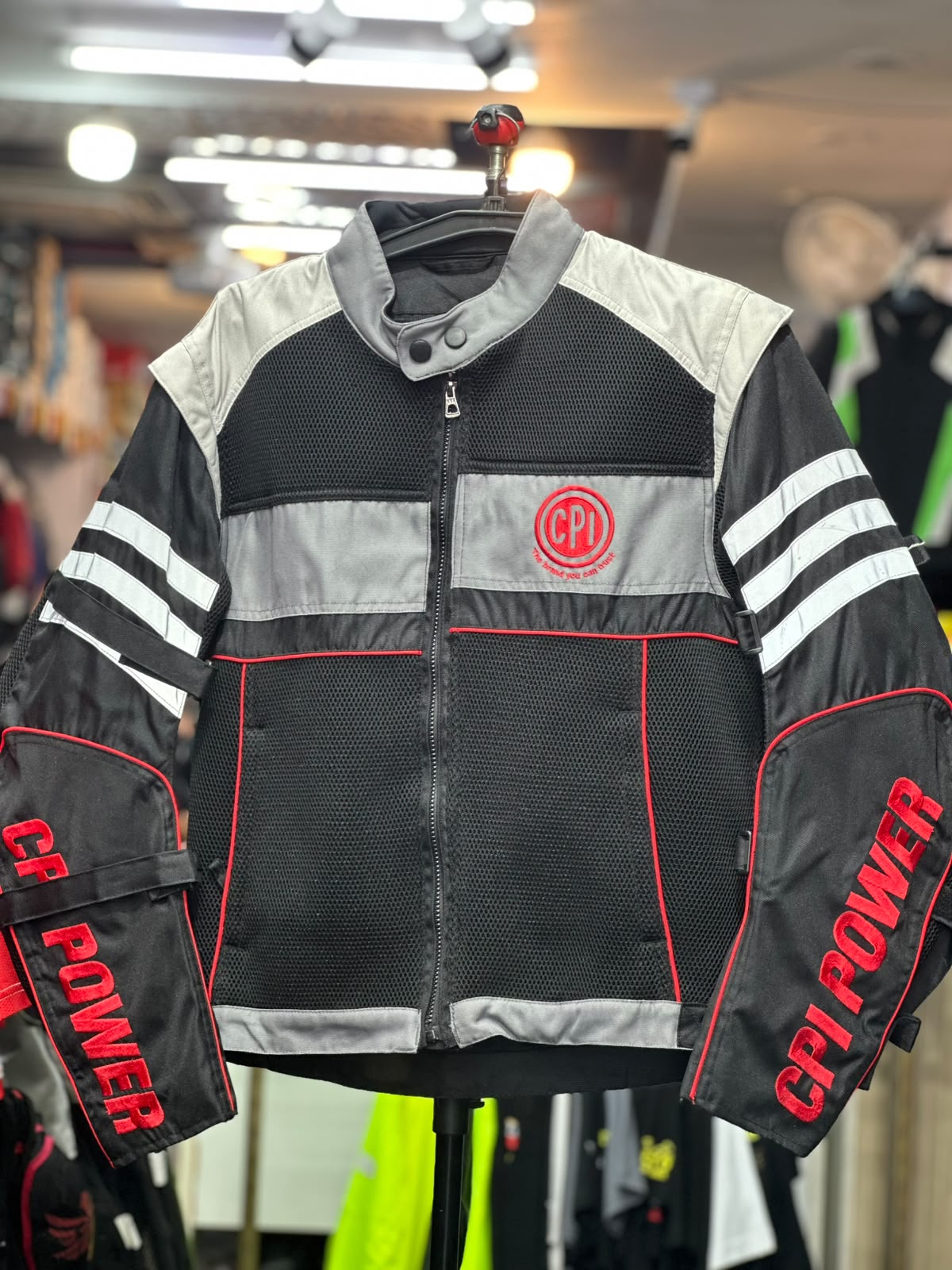 CPI POWER MESH RIDING JACKET WITH LEVEL 2 PROTECTION SIZE XL 44 CHEST