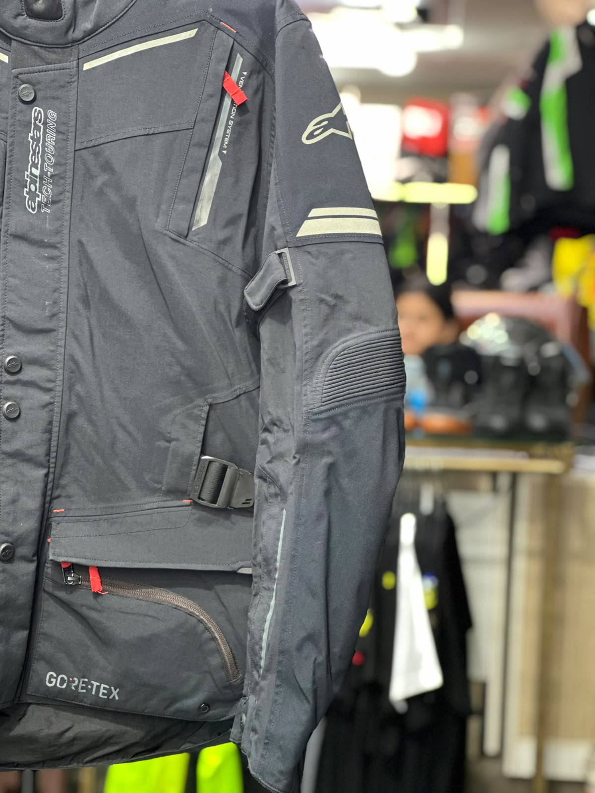 ALPINESTAR TOURING RIDING JACKET WITH LEVEL 2 PROTECTION SIZE XL 44 CHEST - Image 3