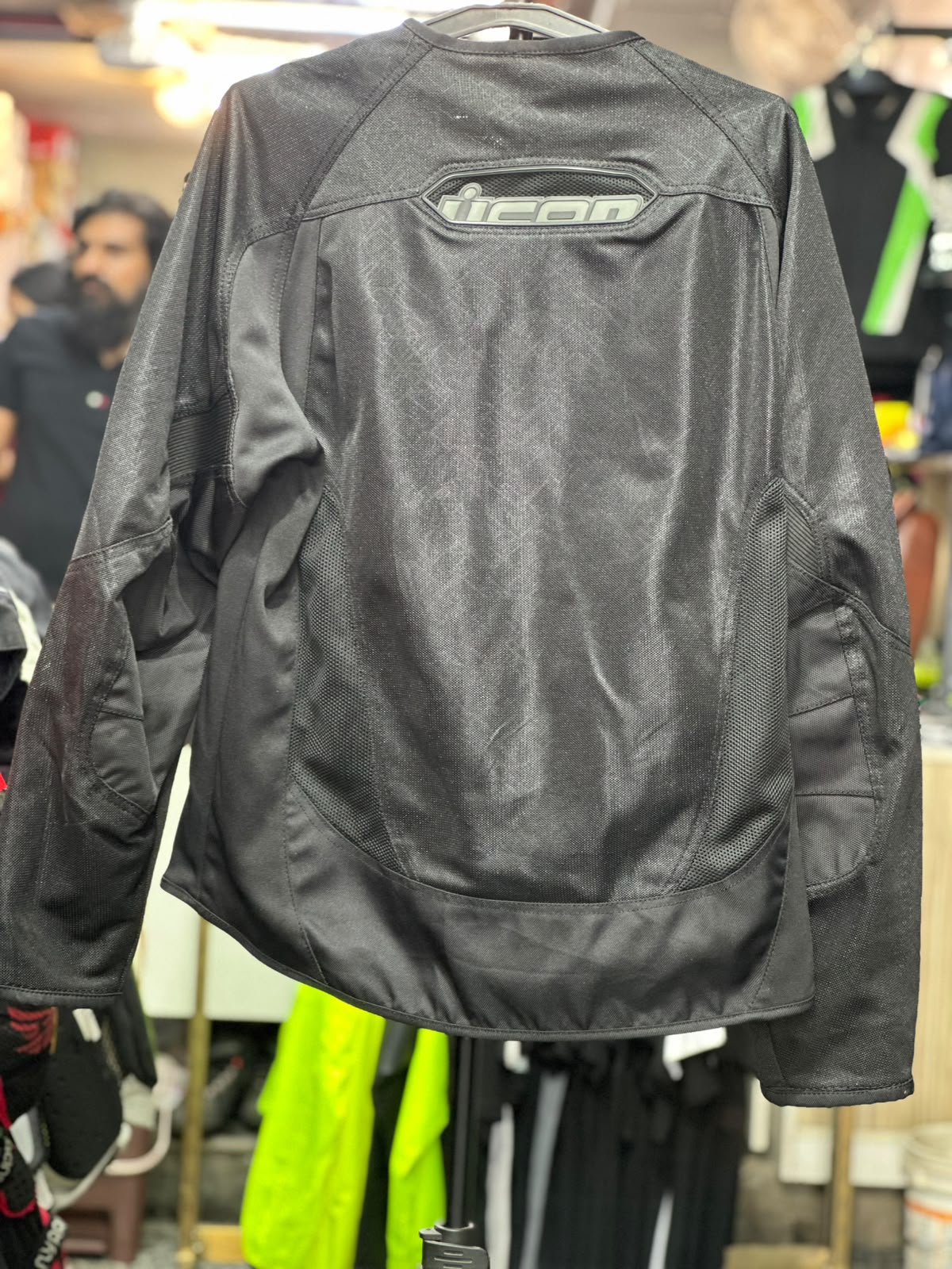 ICON MESH RIDING JACKET WITH LEVEL 2 PROTECTION SIZE XL 44 CHEST - Image 2
