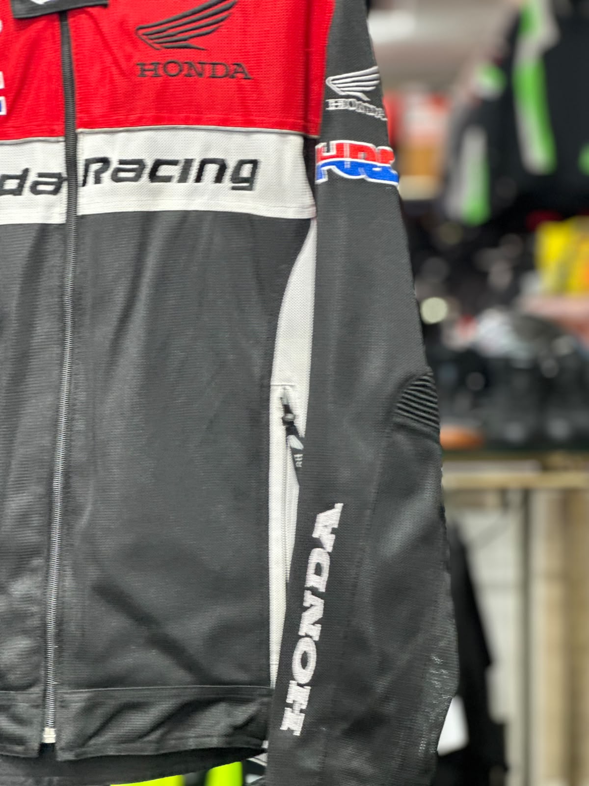 HONDA MESH RIDING JACKET WITH LEVEL 2 PROTECTION SIZE XL 44 CHEST - Image 5