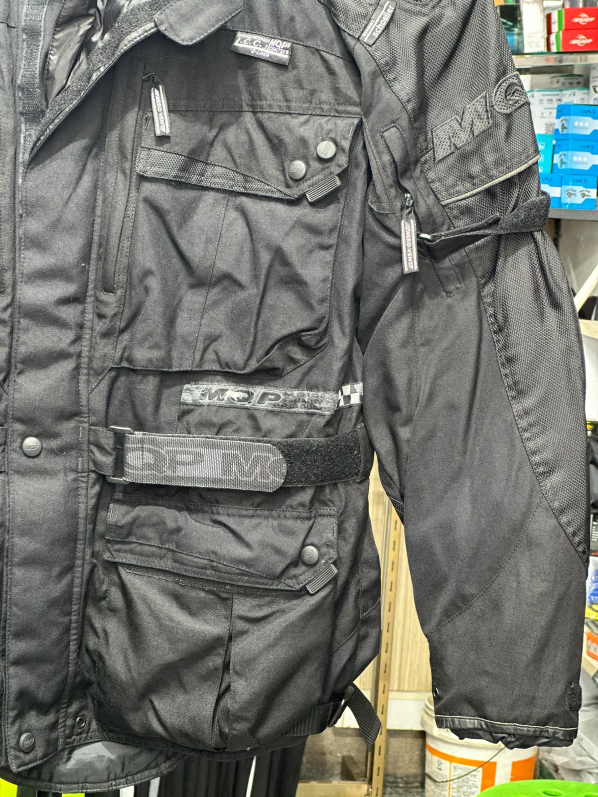 MQP TOURING RIDING JACKET WITH LEVEL 2 PROTECTION SIZE XL 44 CHEST - Image 3