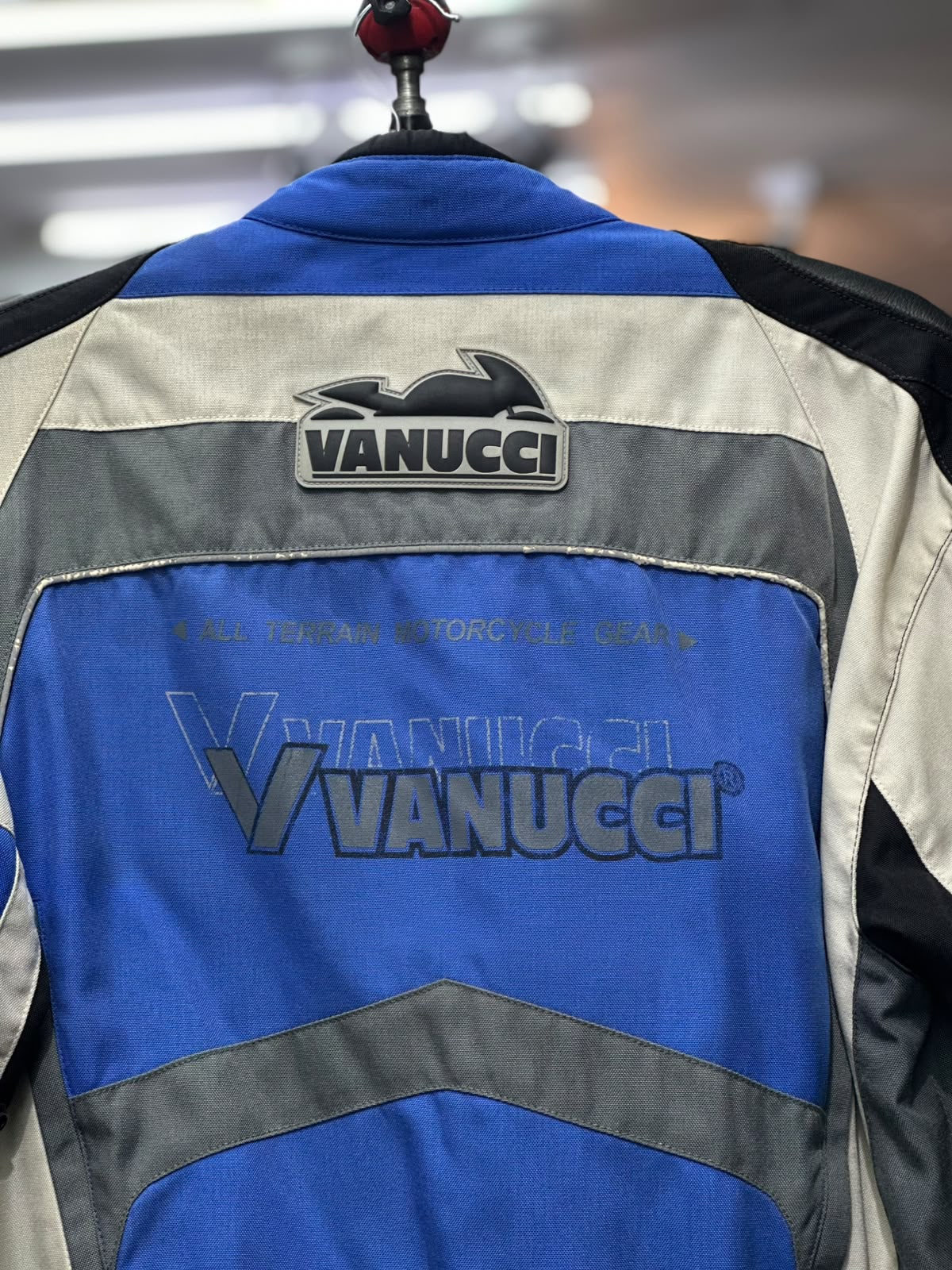 VANUCCI TOURING RIDING JACKET WITH LEVEL 2 PROTECTION SIZE L 42 CHEST - Image 2