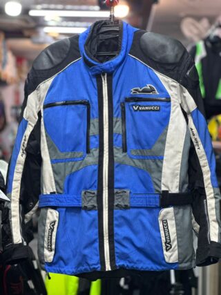 VANUCCI TOURING RIDING JACKET WITH LEVEL 2 PROTECTION SIZE L 42 CHEST