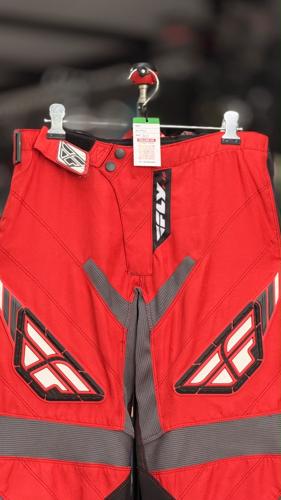 FLY RACING MX PANT SIZE 30 WAIST - Image 2