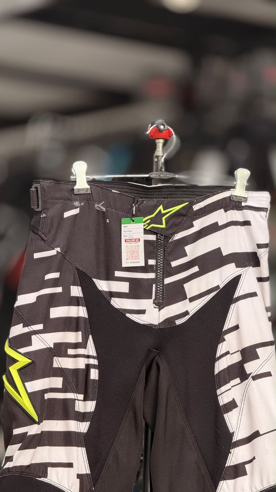 ALPINESTAR MX PANT SIZE 32 WAIST - Image 2