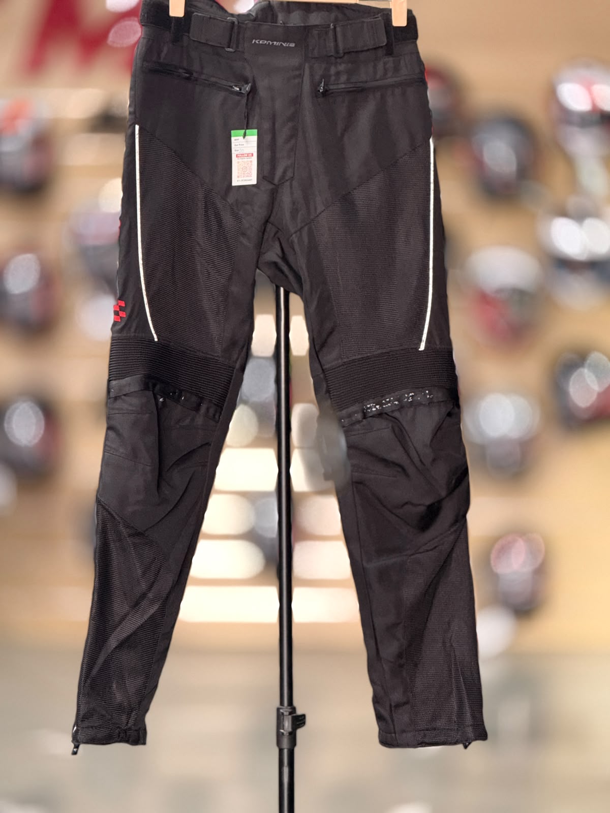 KOMINE RIDING PANT WITH LEVEL 2 PROTECTION SIZE 30 WAIST