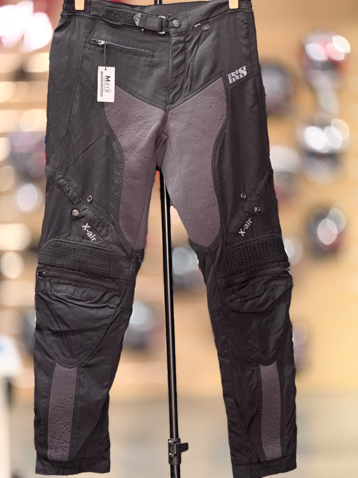 IXS TOURING MESH RIDING PANT WITH LEVEL 2 PROTECTION SIZE 32 WAIST