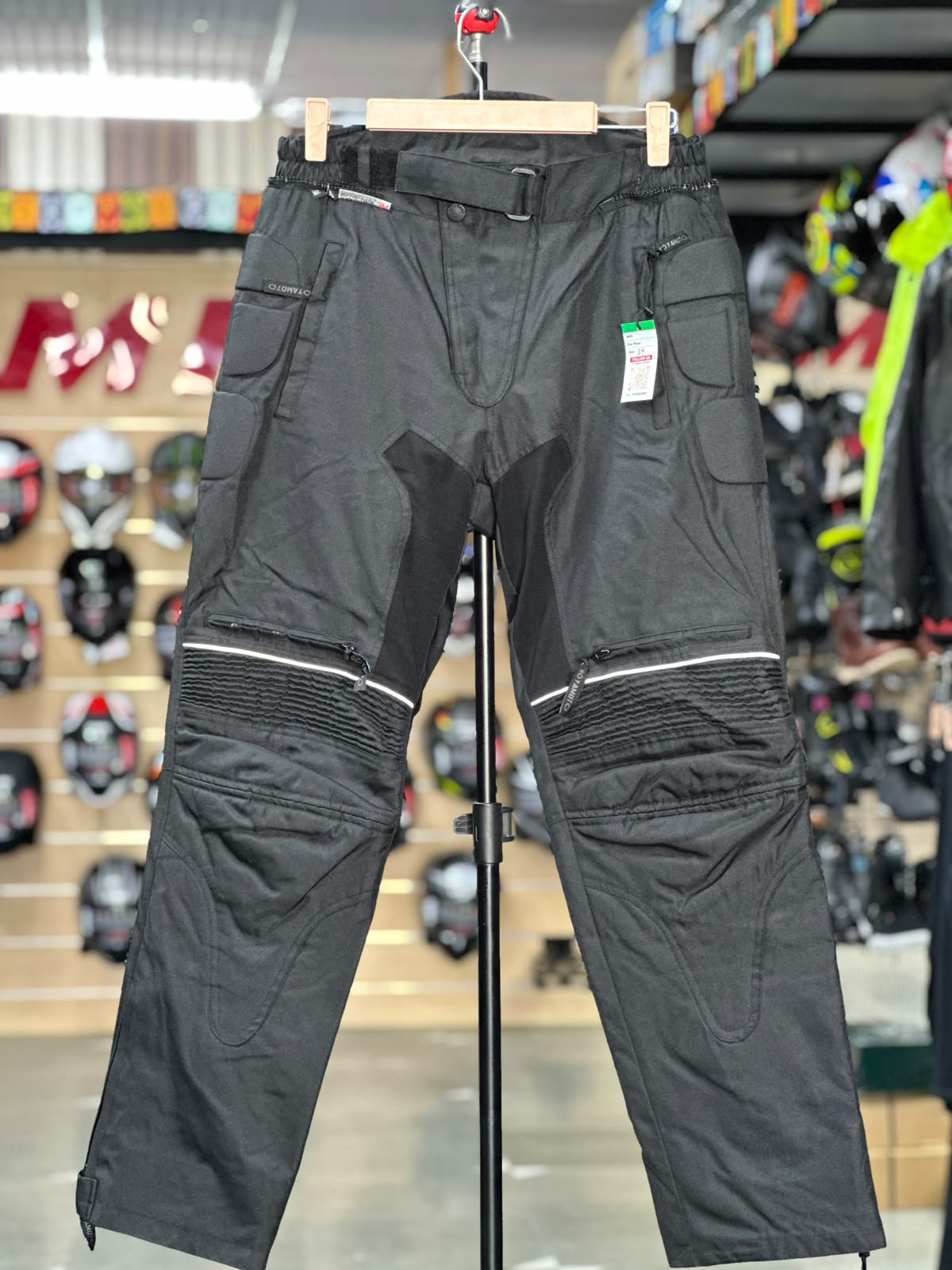 GOYAMOTO TOURING RIDING PANT WITH LEVEL 2 PROTECTION SIZE 34 WAIST