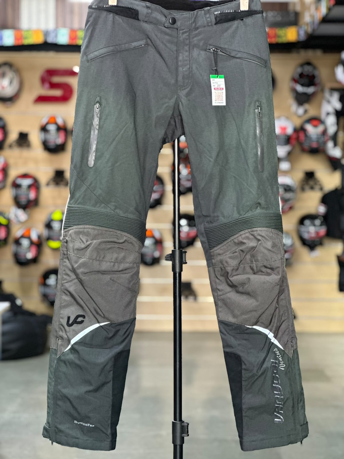 VANUCCI TOURING RIDING PANT WITH LEVEL 2 PROTECTION SIZE 34 WAIST
