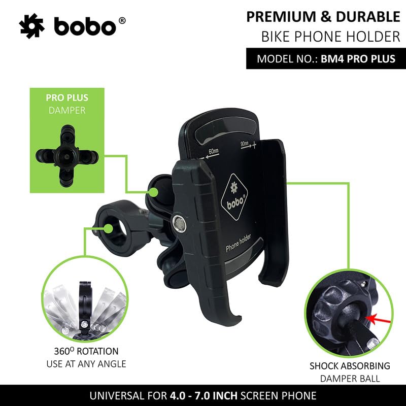BOBO BM4 PRO Plus Jaw-Grip with PRO Plus Vibration Damper Waterproof - Image 2