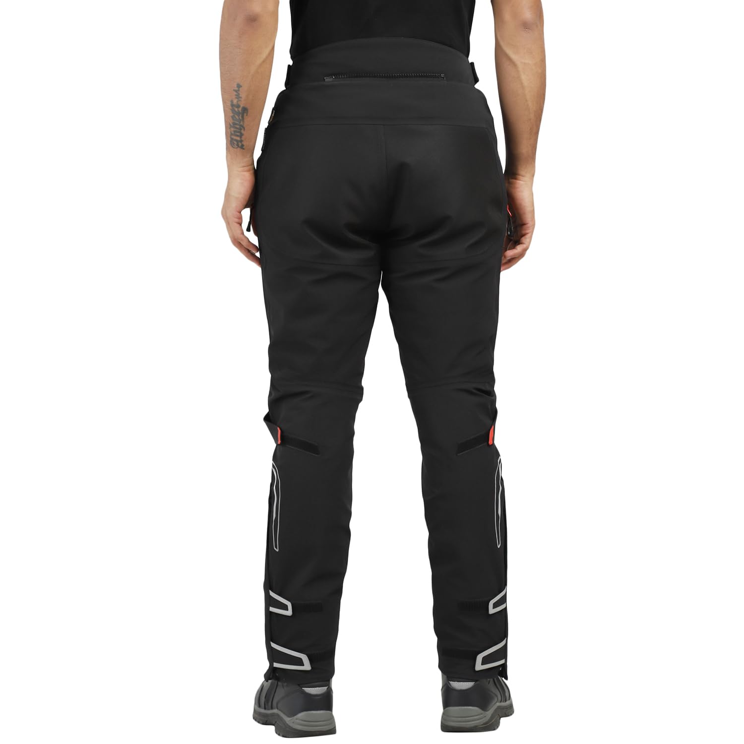 ROYAL ENFIELD ADVENTURER XT RIDING TROUSER RED - Image 2