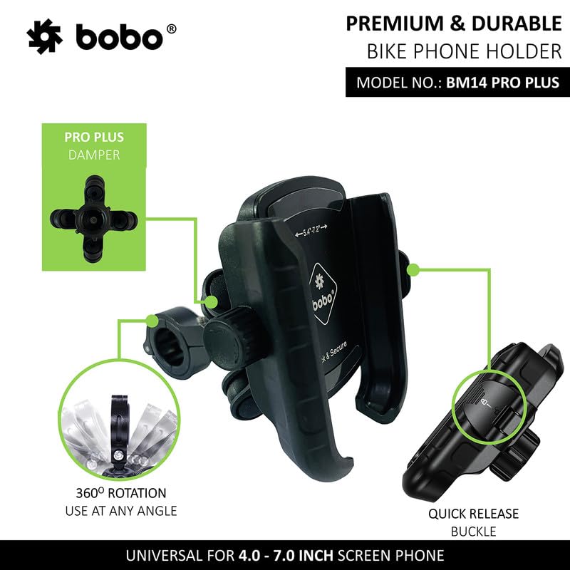 BOBO BM14 PRO Plus with Vibration Damper Waterproof - Image 2
