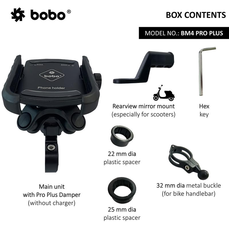 BOBO BM4 PRO Plus Jaw-Grip with PRO Plus Vibration Damper Waterproof - Image 3