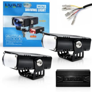 LIU HJG Yellow White & Devil Eye Slim Drive Fog Light