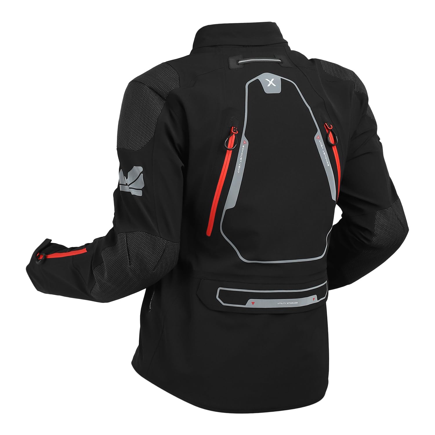 ROYAL ENFIELD ADVENTURER XT RIDING JACKET RED - Image 2
