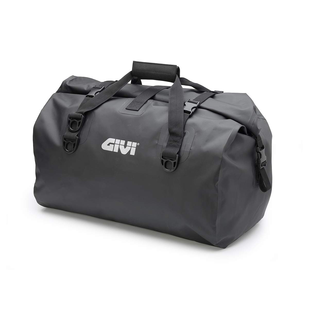 GIVI Waterproof Cylinder Tail Bag 60 Ltr BLACK