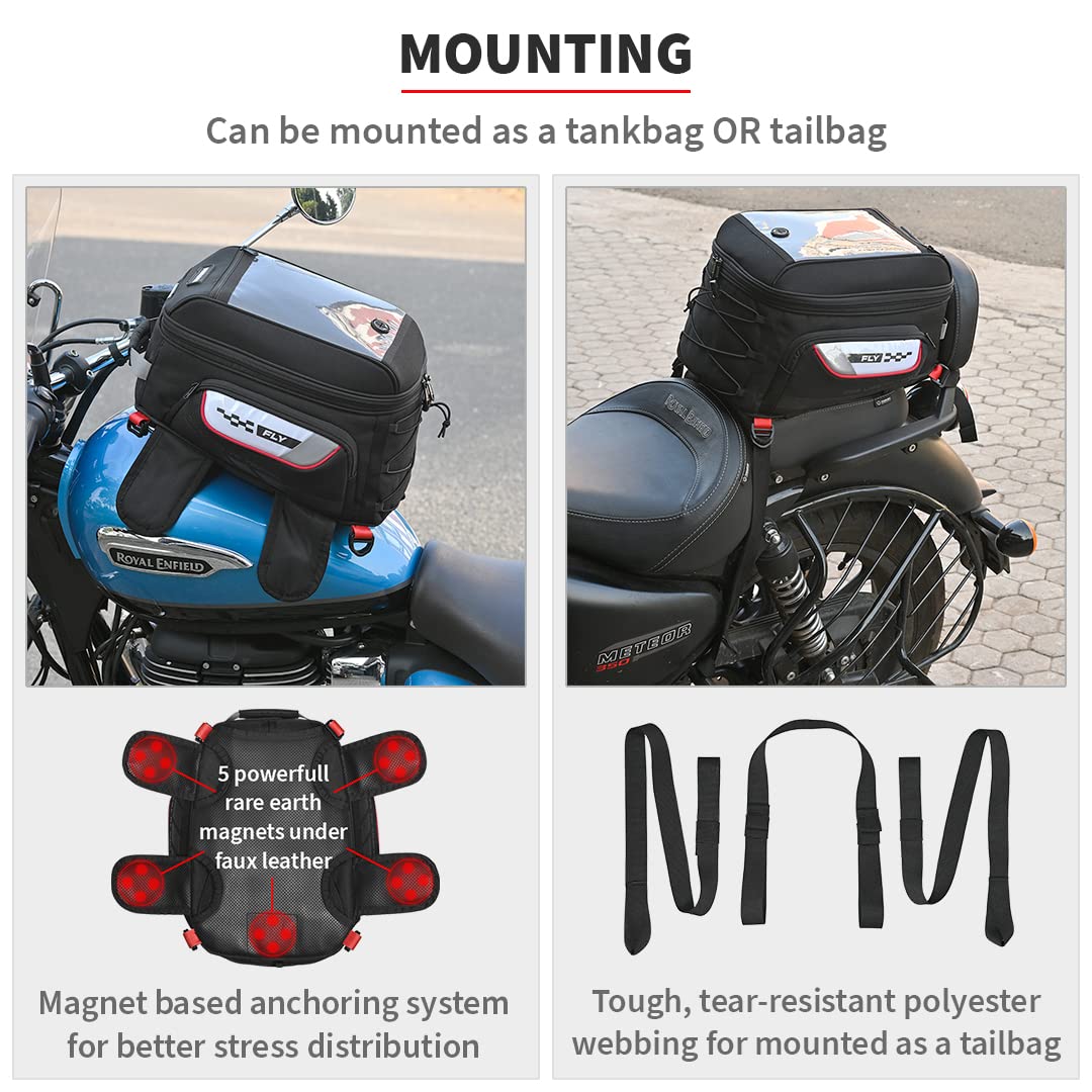 ViaTerra 18L Fly Magnetic Tank Bag - Image 7