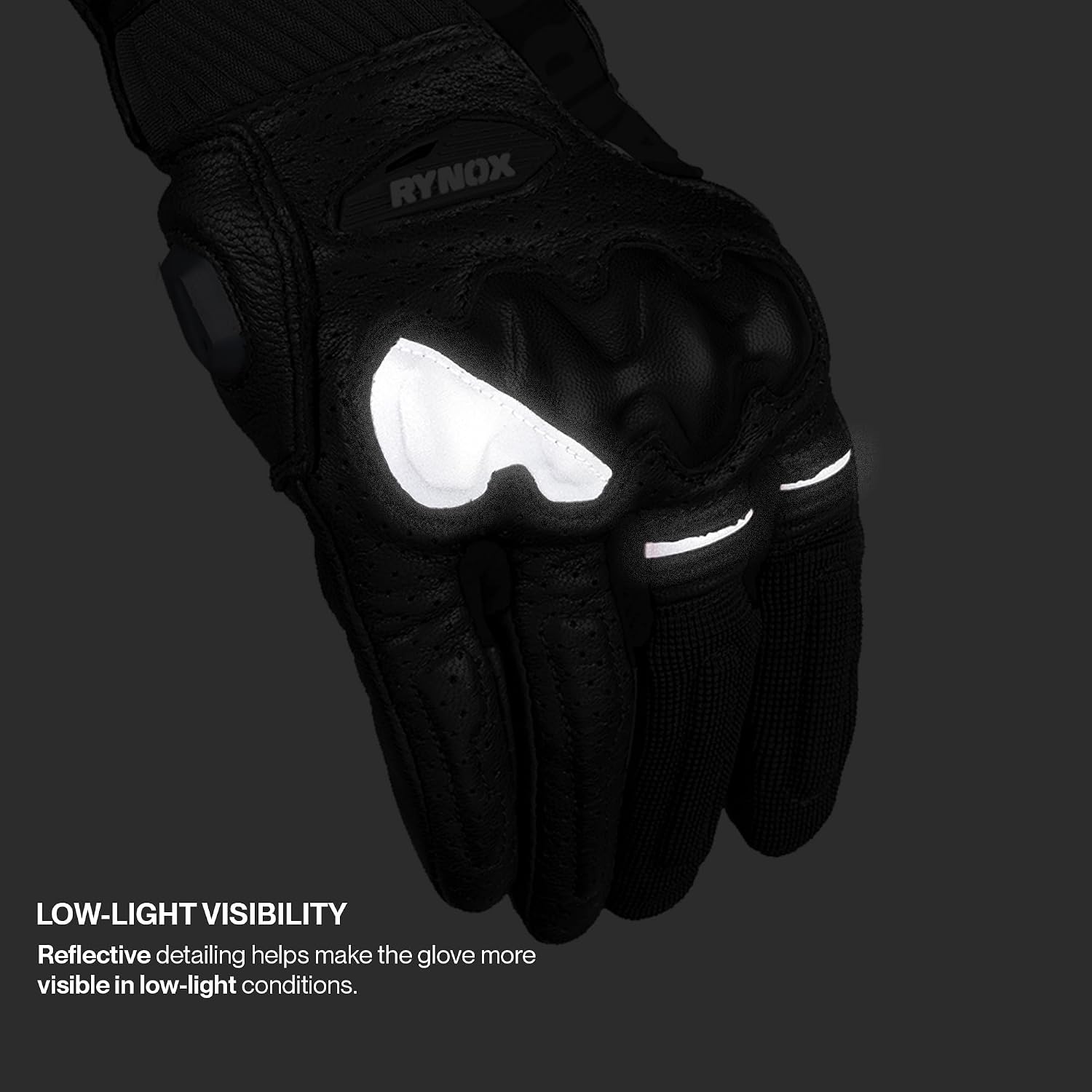 Rynox Air GT 2 Motorcycle Riding Gloves - Black Red - Image 2