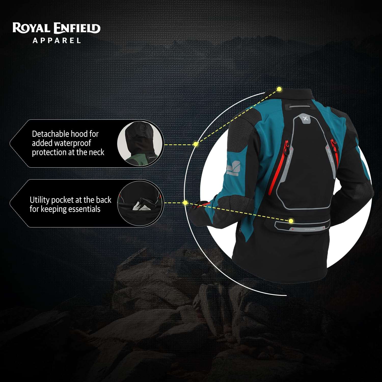 ROYAL ENFIELD ADVENTURER XT RIDING JACKET - Image 7