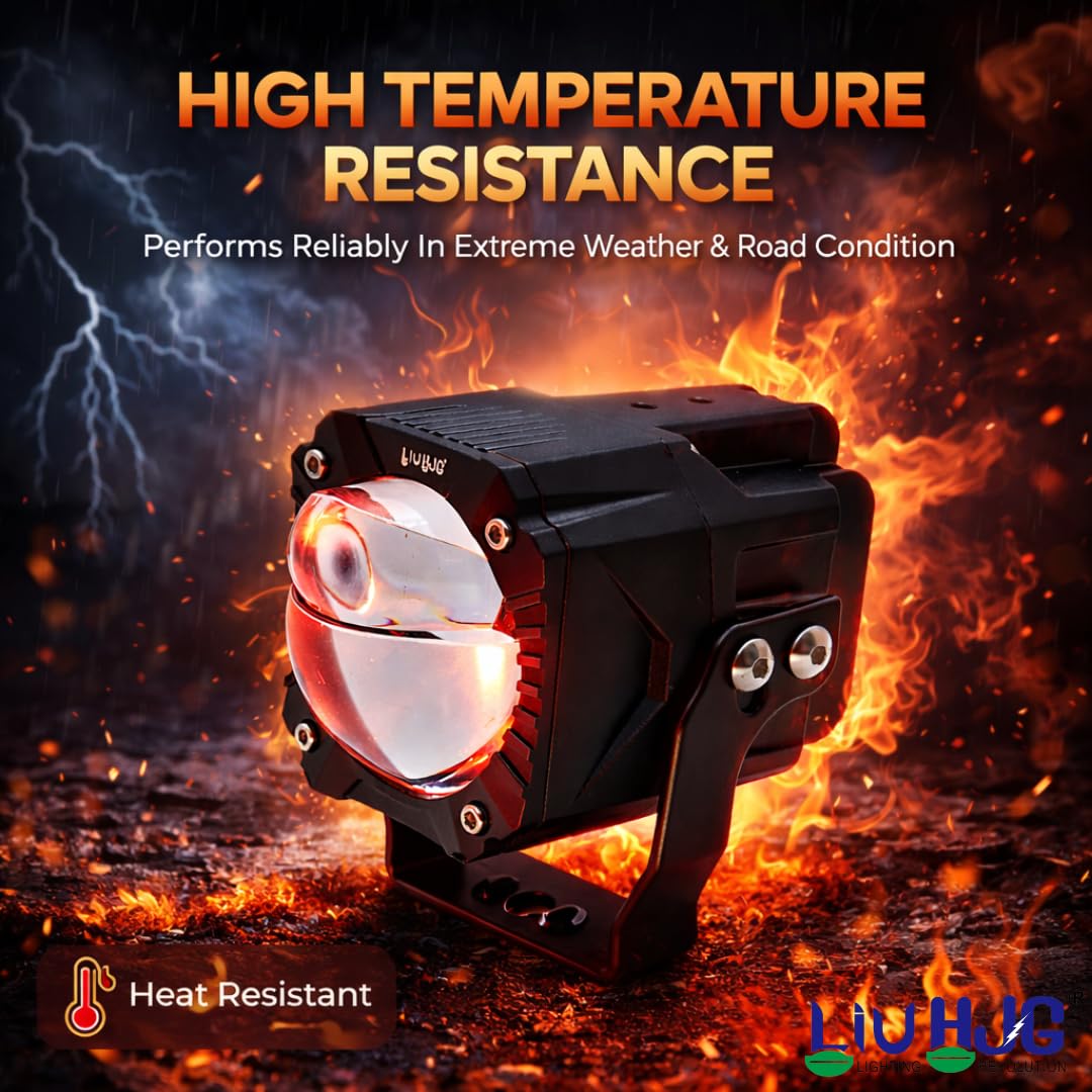 LIU HJG 120W Fog Lights Dual Lens - Image 6