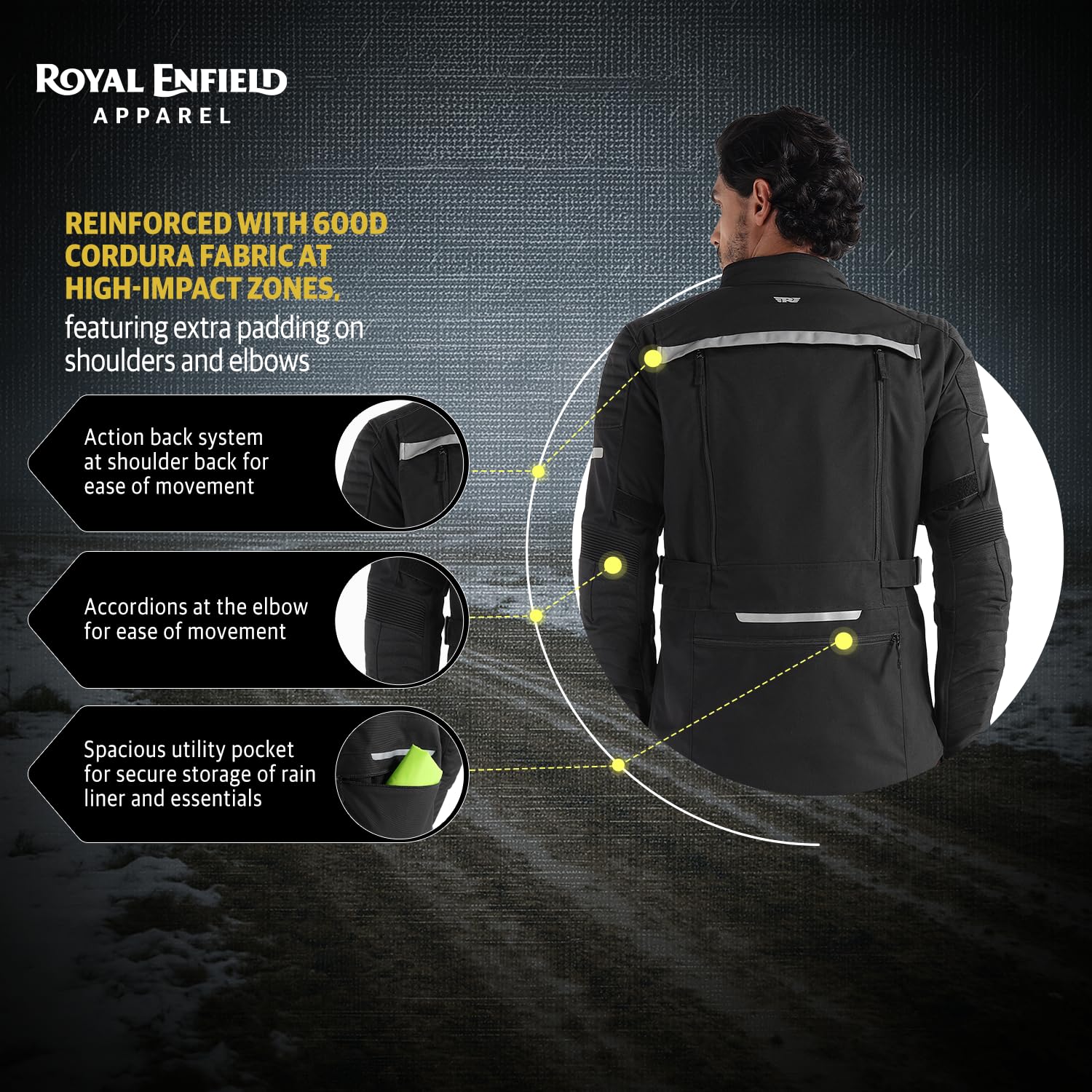 Royal Enfield Nirvik V3 Riding Jacket - Image 6